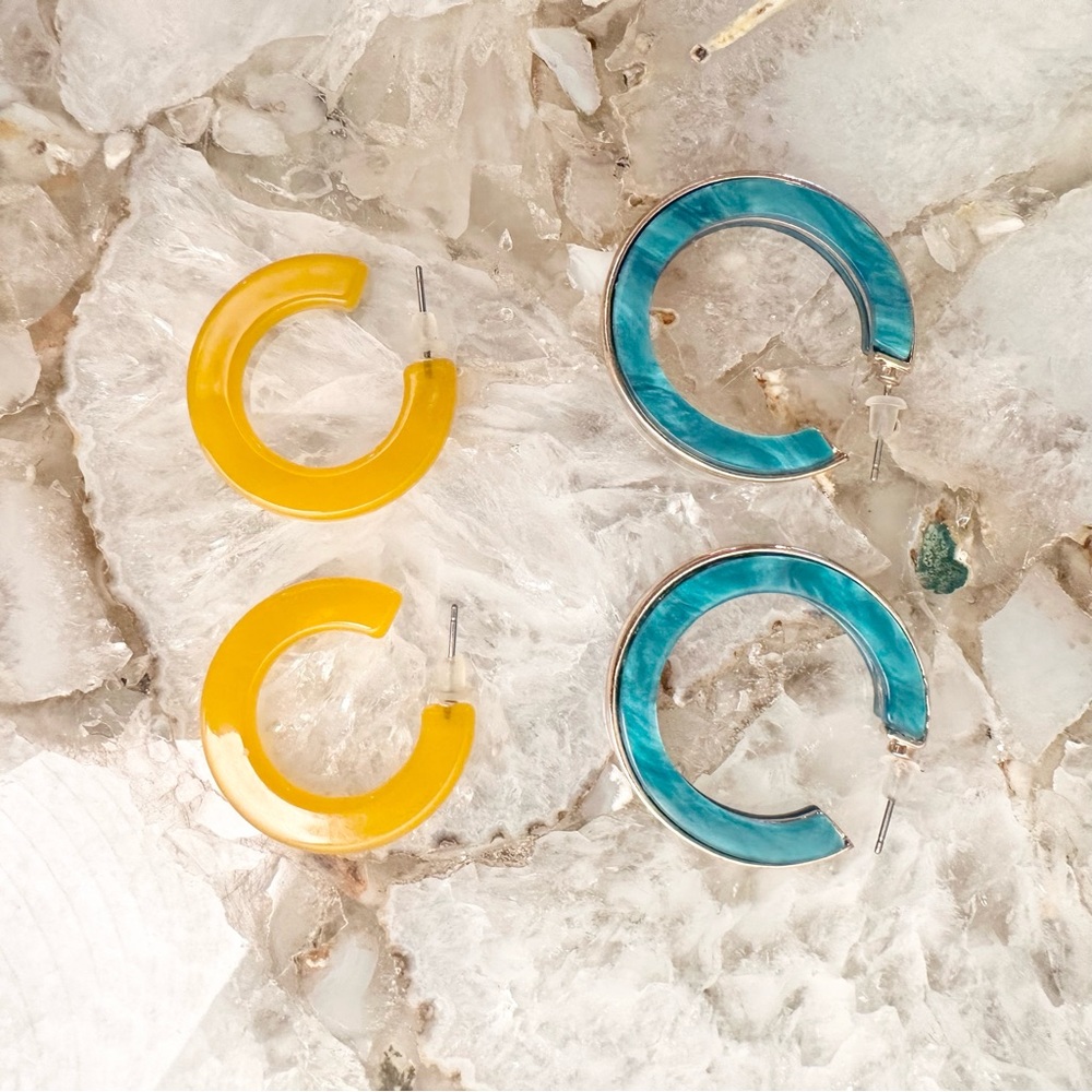 ⤵️C-hoop Earrings Bundle